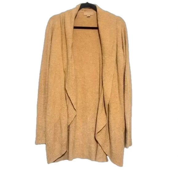 BAREFOOT DREAMS CozyChic Lite Circle Cardigan Soft Camel XS/S - Picture 2 of 4